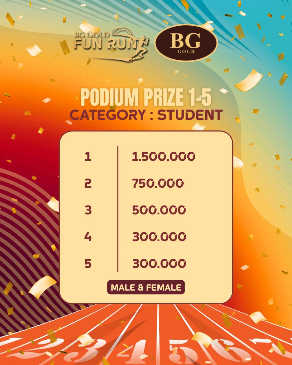 Hadiah Podium Student