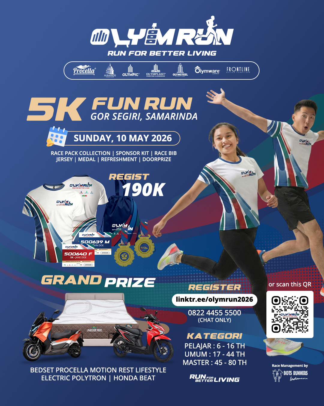 Flyer OLYMRUN 2026