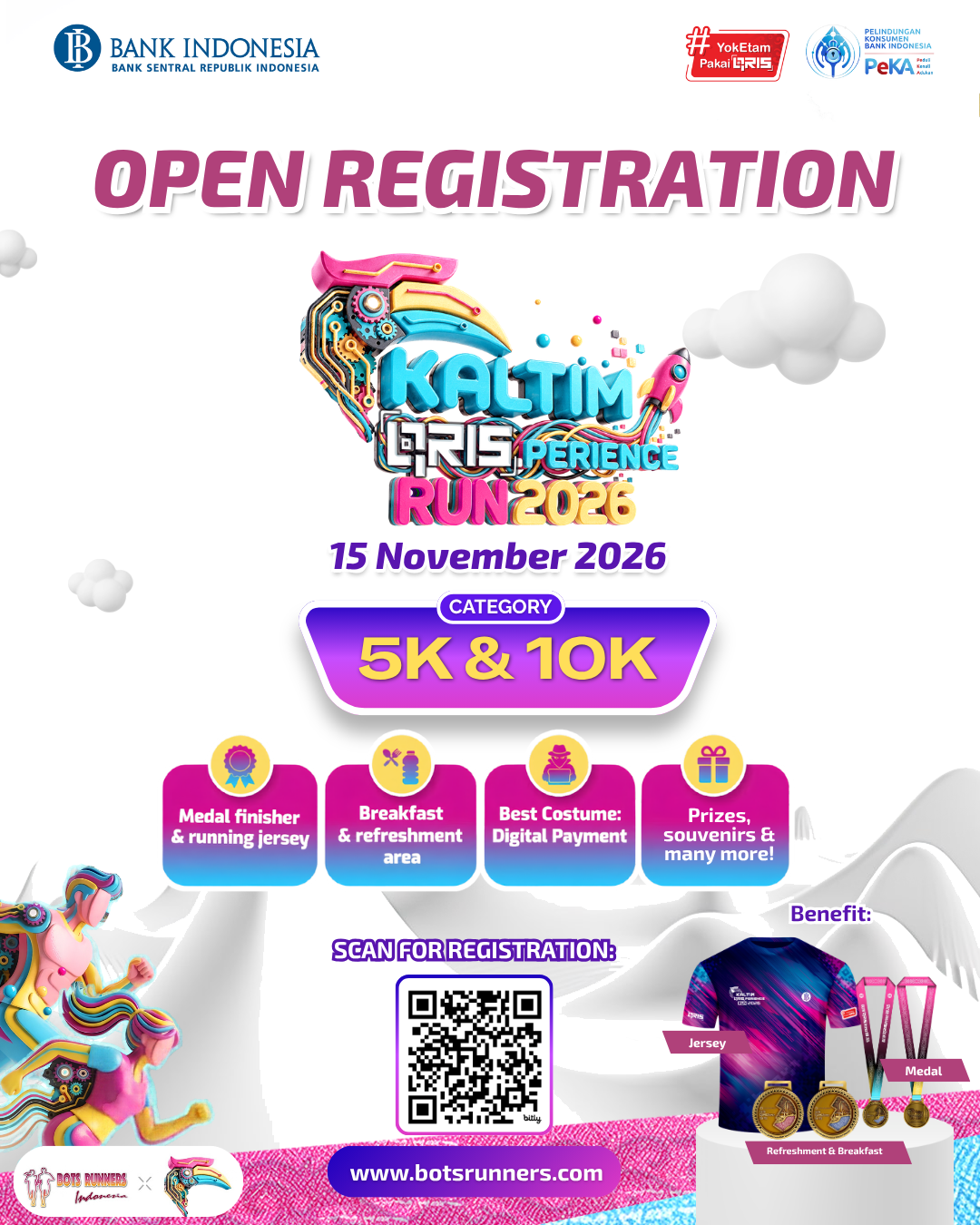 Hero Image KALTIM QRIS PERIENCE RUN 2026